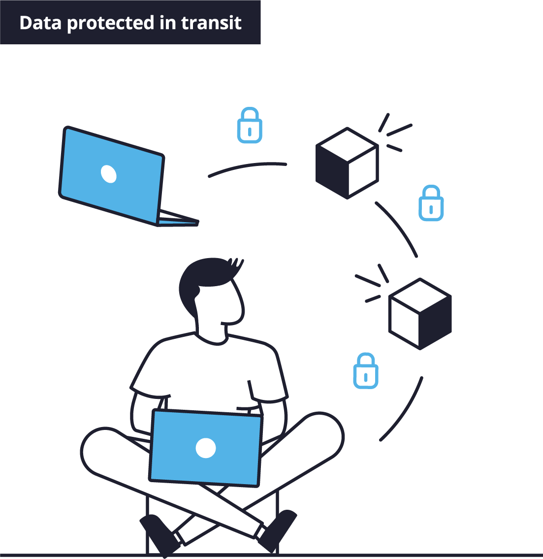 Data protected in transit